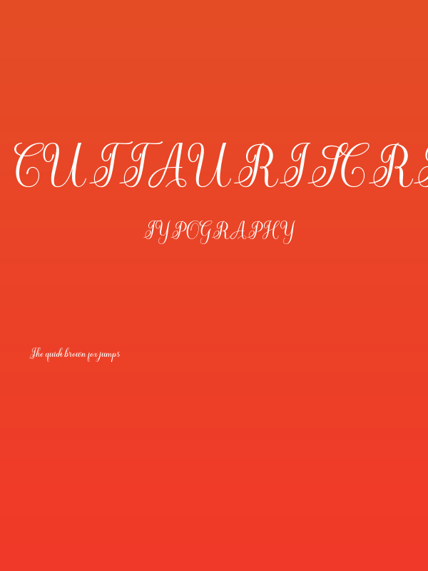 CuttauriScript Poster