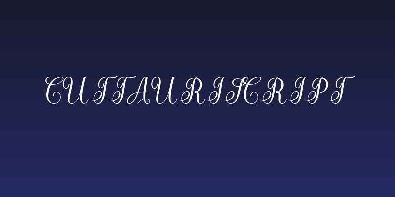 CuttauriScript Social Header