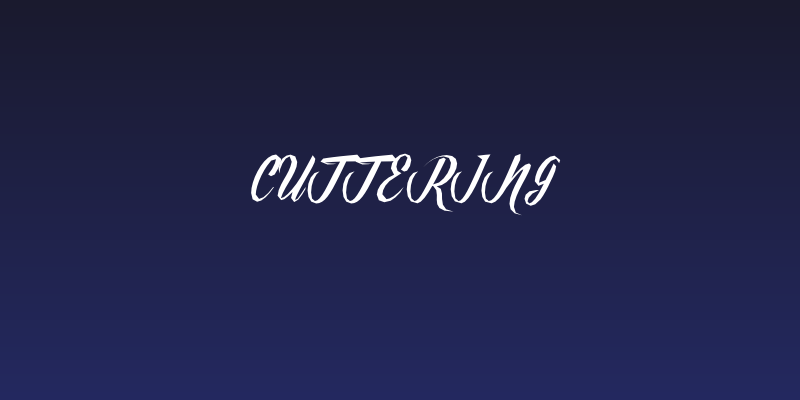 Cuttering Social Header