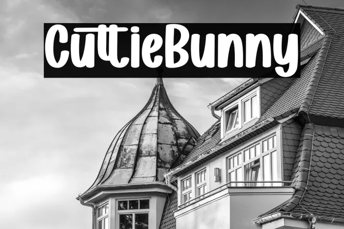 Cuttie Bunny Example 2