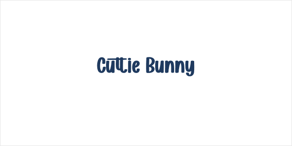 Cuttie Bunny Logo