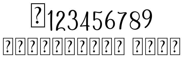 Cuttie Demo Font OTHER CHARS