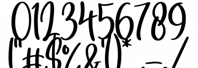 Cutties Betty Font OTHER CHARS