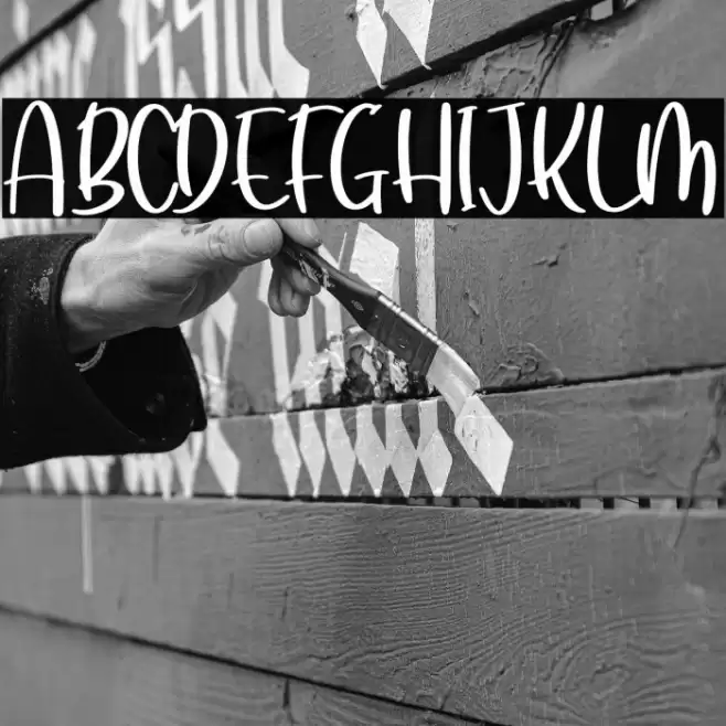 Cutties Betty Font examples