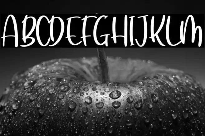 Cutties Betty Font examples