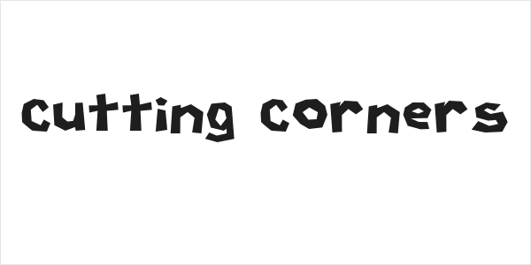 Cutting Corners Logo