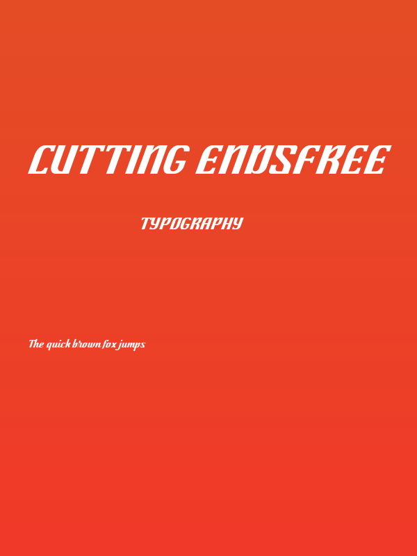 Cutting-EndsFREE Poster