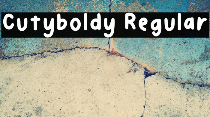 Cutyboldy Regular Example 2