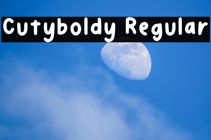 Cutyboldy Regular Example 3