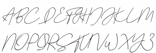Cutyle Monoline Script [Demo] Font OTHER CHARS
