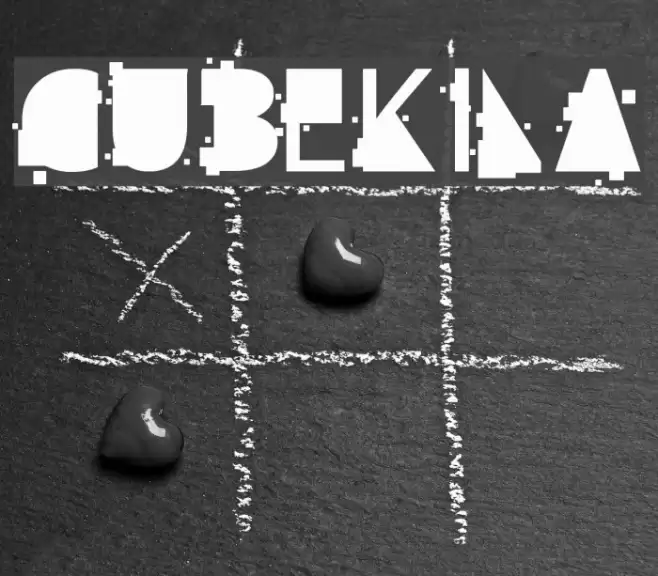 cube kila Font examples