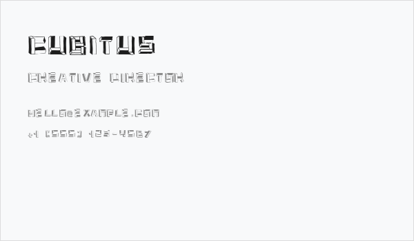 cubitus Business Card