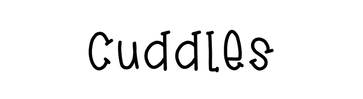 cuddles   नि: शुल्क फ़ॉन्ट्स डाउनलोड