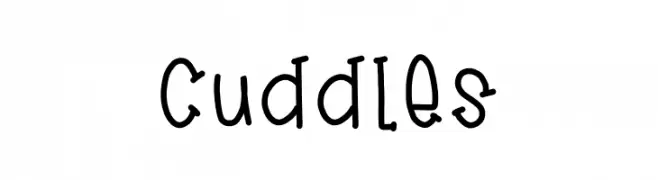 cuddles   baixar fontes gratis