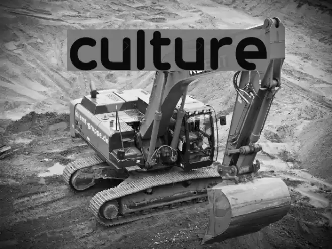 culture Font examples