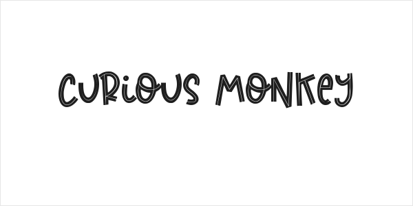 curious monkey Logo