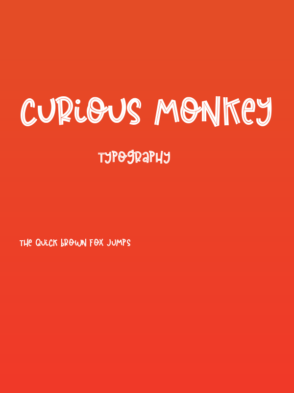 curious monkey Poster