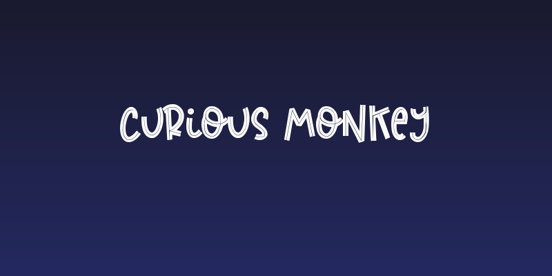 curious monkey Social Header