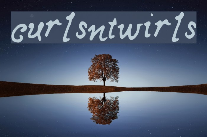 curls_n_twirls Font examples
