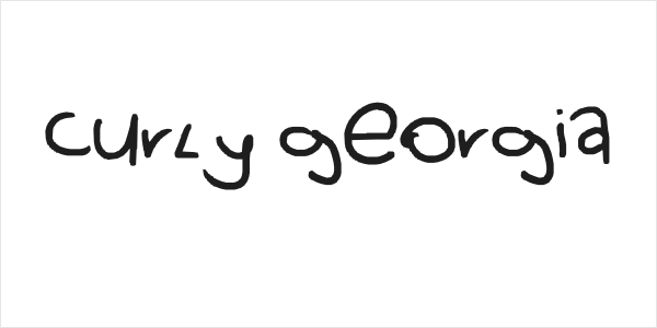 curly georgia Logo