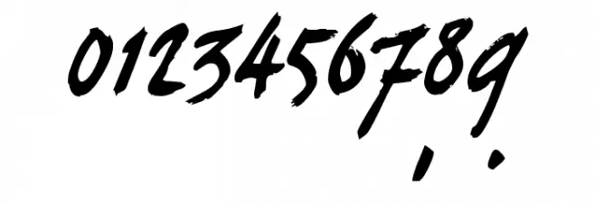 curlyJoe Font OTHER CHARS