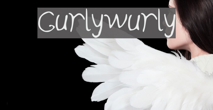 curlywurly Font examples