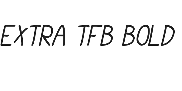 cursi extra tfb bold Italic Logo