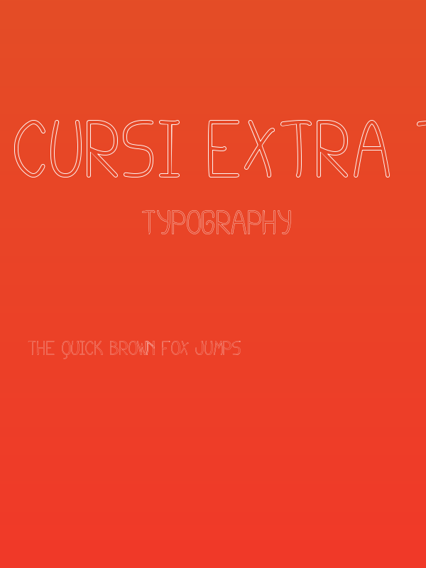 cursi extra tfb hollow Poster