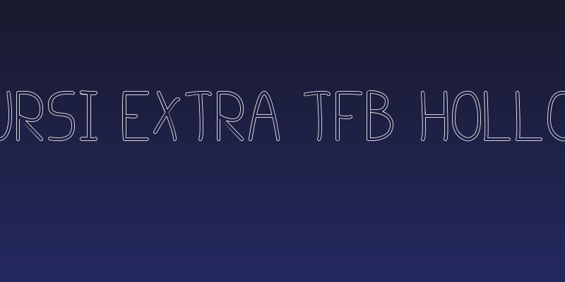 cursi extra tfb hollow Social Header