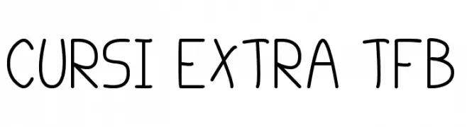 cursi extra tfb  baixar fontes gratis