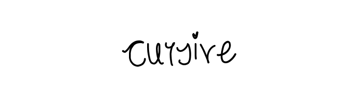cursive  les polices de caractères gratuit tlcharger