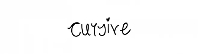 cursive  تنزيل الخطوط