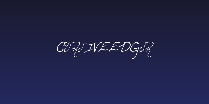 cursiveedgar Social Header