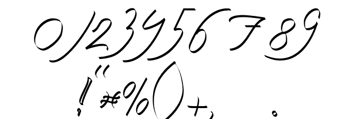 curve font Font OTHER CHARS
