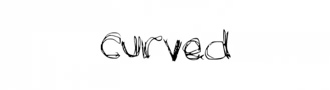curved  नि: शुल्क फ़ॉन्ट्स डाउनलोड