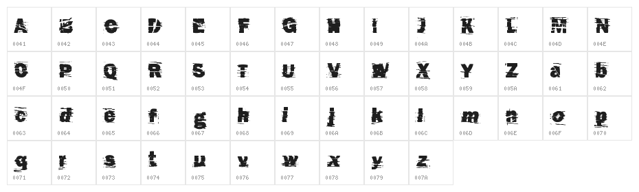 cut n paste Character Map
