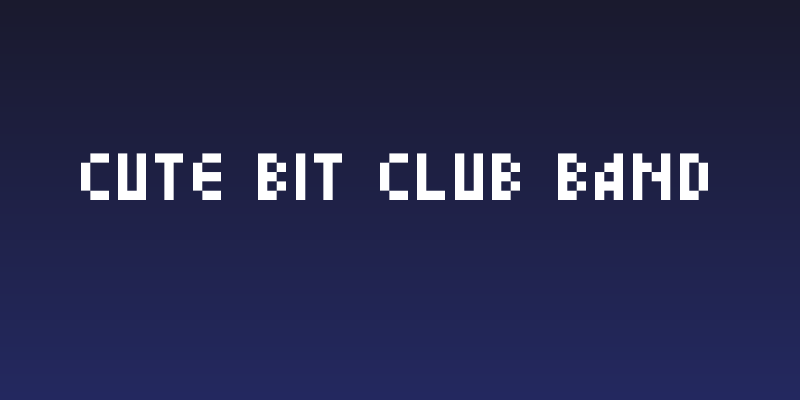 cute bit club band Social Header