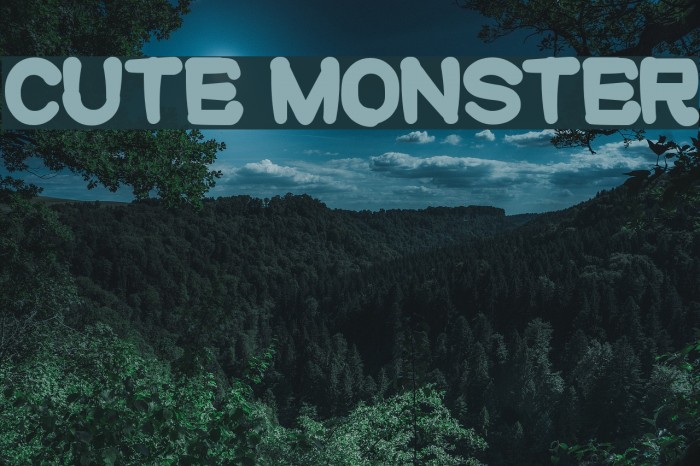 cute monster Example 2