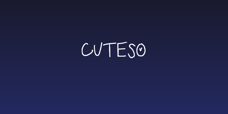 cuteso Social Header
