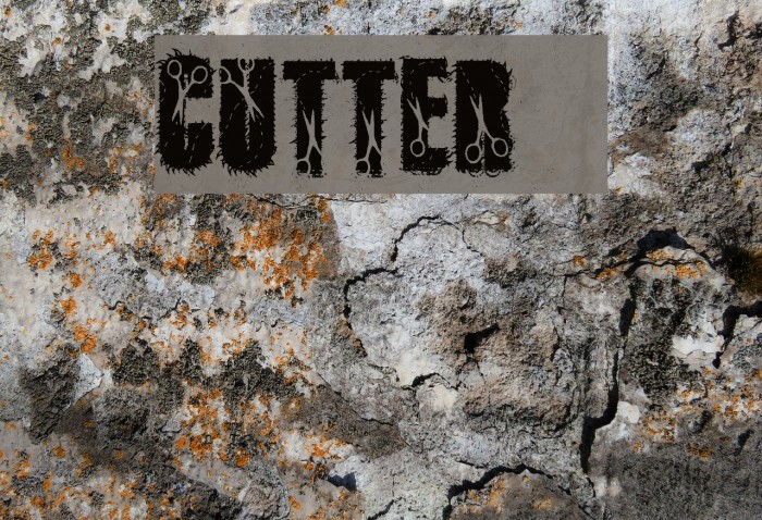 cutter Font examples