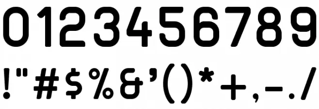 cuyabra Bold Font OTHER CHARS