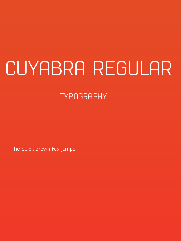 cuyabra Regular Poster