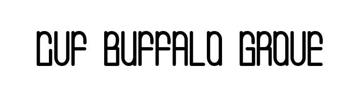 CVF Buffalo Grove Font