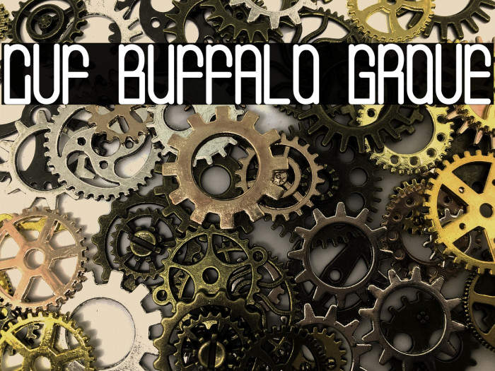 CVF Buffalo Grove Font examples