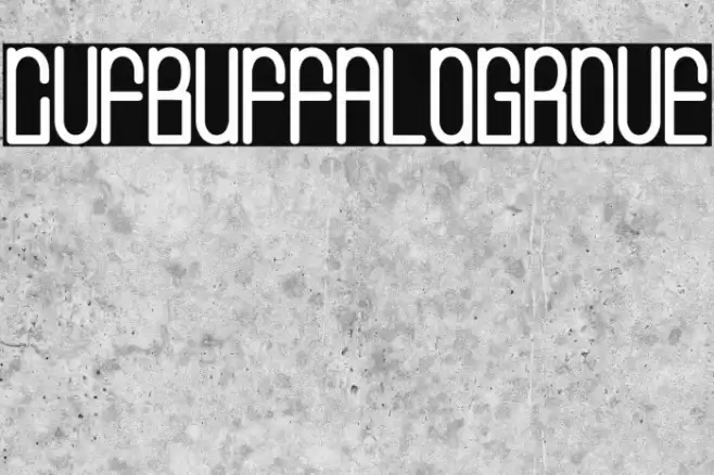 CVFBuffaloGrove Font examples