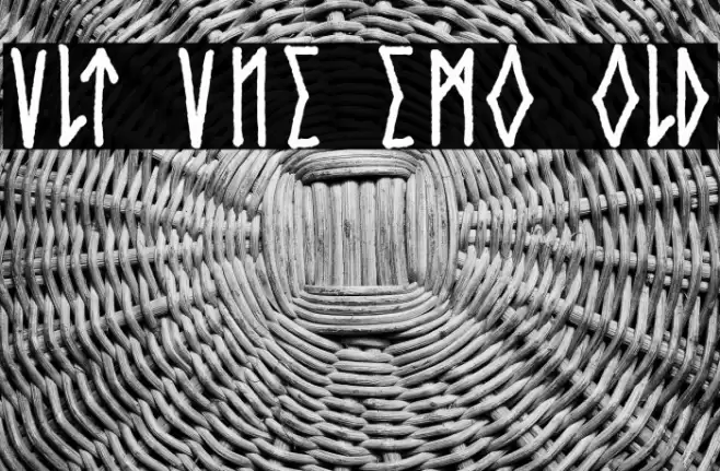 Cvlt Rvne Demo Bold Font examples