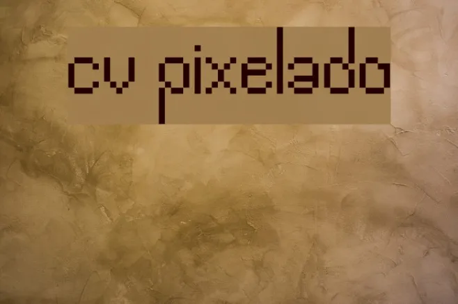 cv pixelado Example 2