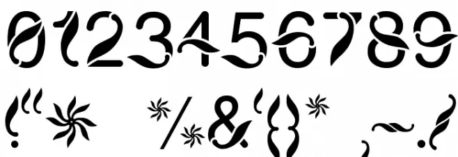 CW Ciung Wanara Sejati Font OTHER CHARS