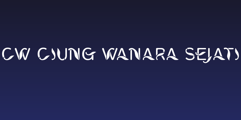 CW Ciung Wanara Sejati Social Header