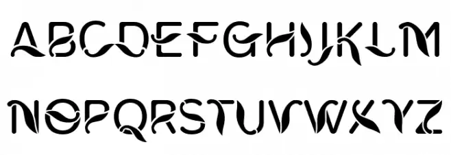CWCiungWanara-Sejati 字体 大写